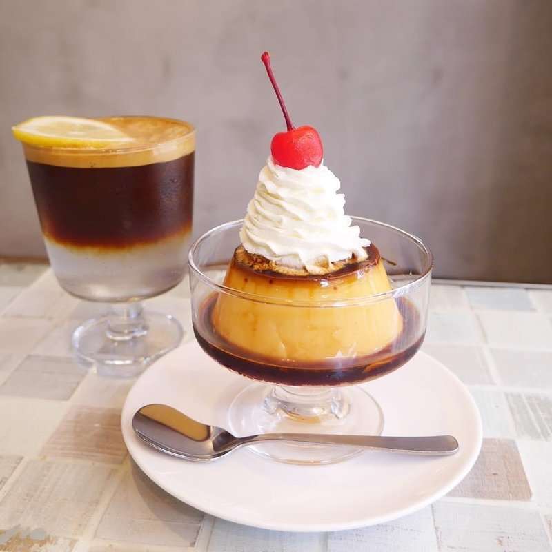 エスプレッソトニック プリン(フェブラリーカフェ （FEBRUARY CAFE）)