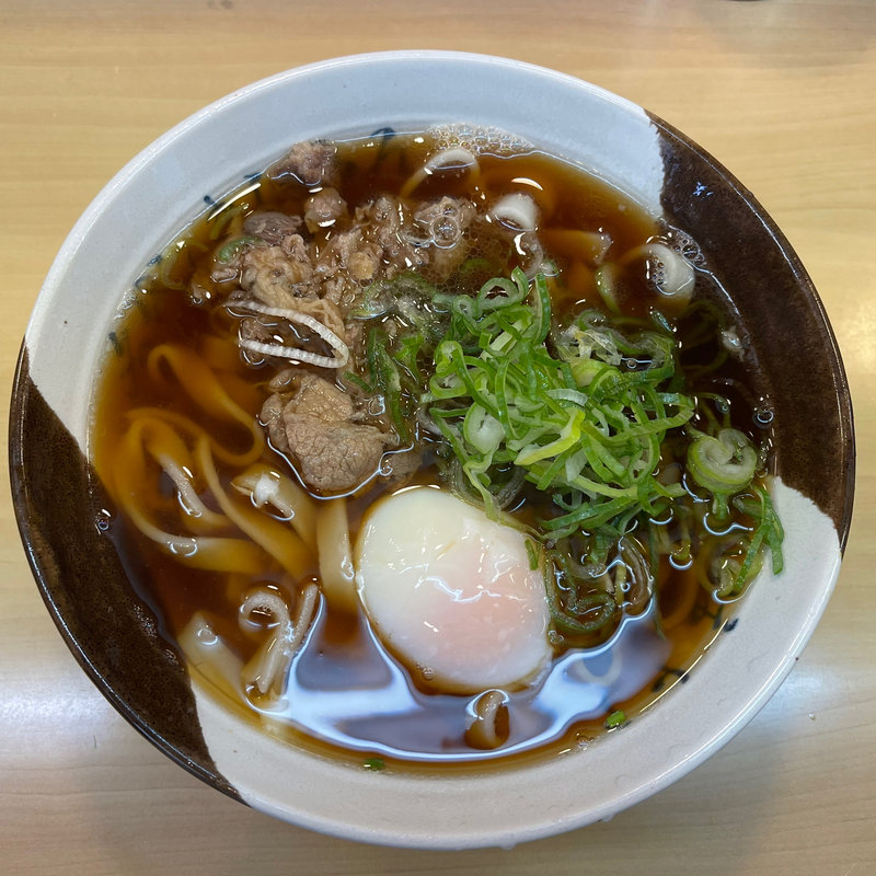 肉きしめん(名代きしめん 住よし JR名古屋駅3・4番ホーム店 （すみよし）)