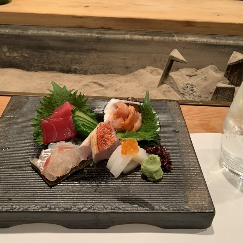 刺し身盛り合わせ(いろり 朱守)