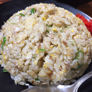ランチハーフ焼き飯(豚骨らーめん まる龍)