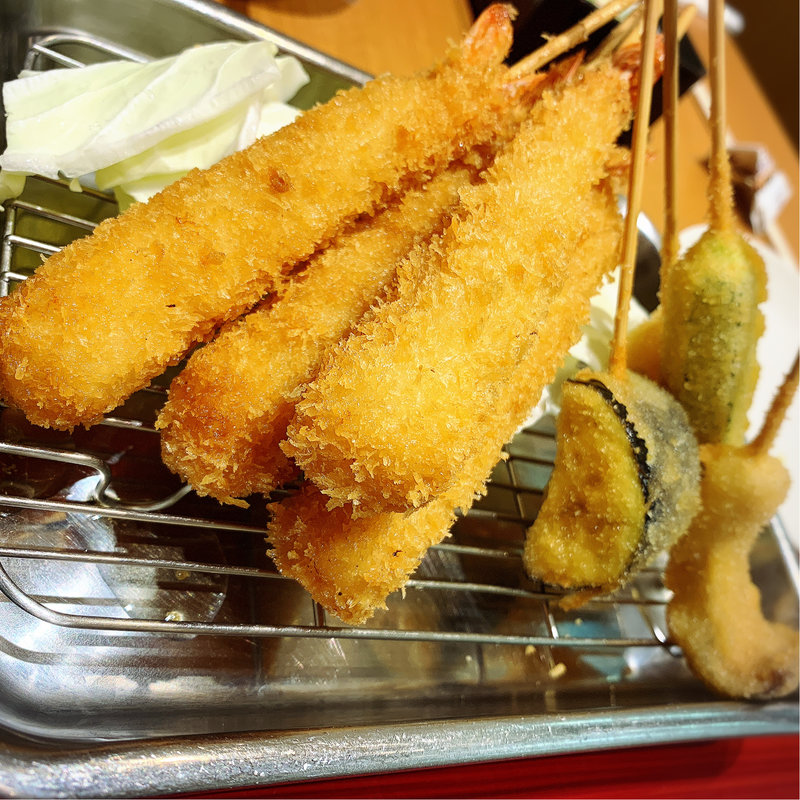 海老どて盛り合せ(海老どて食堂エスカ店)