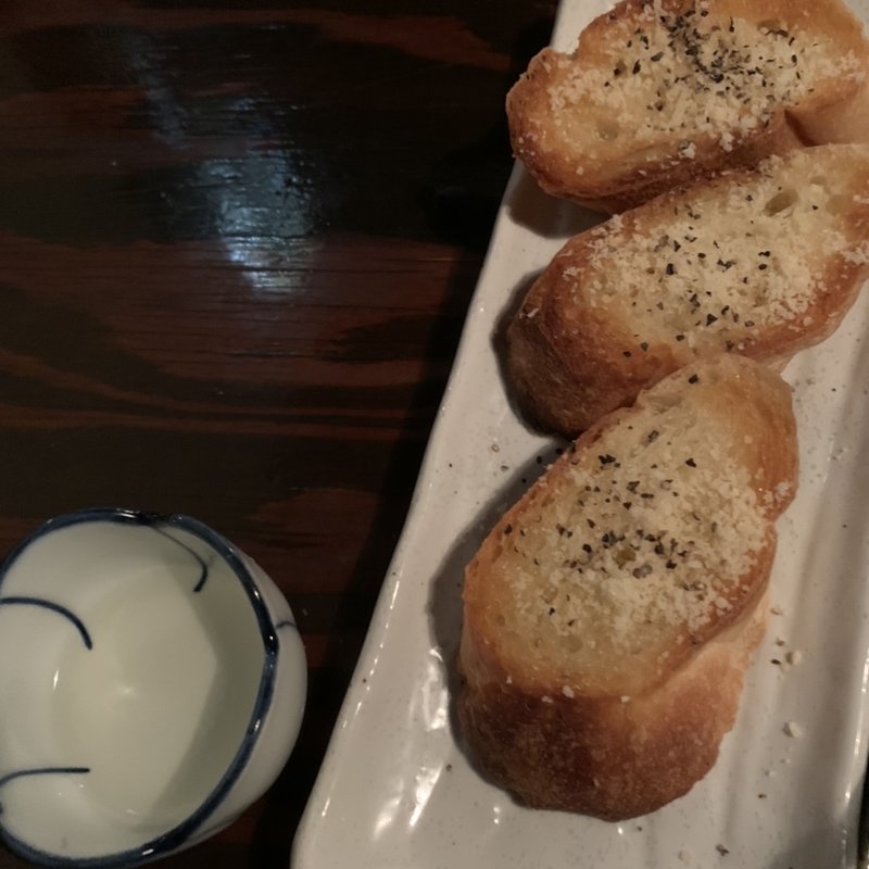 ひまわり油とジョンレノンが愛したフランスパン(伊達藩長屋酒場 広瀬通りフォーラス向かい店 （だてはんながやさかば）)