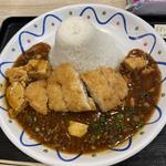 富士山麻婆豆腐カツ乗せ