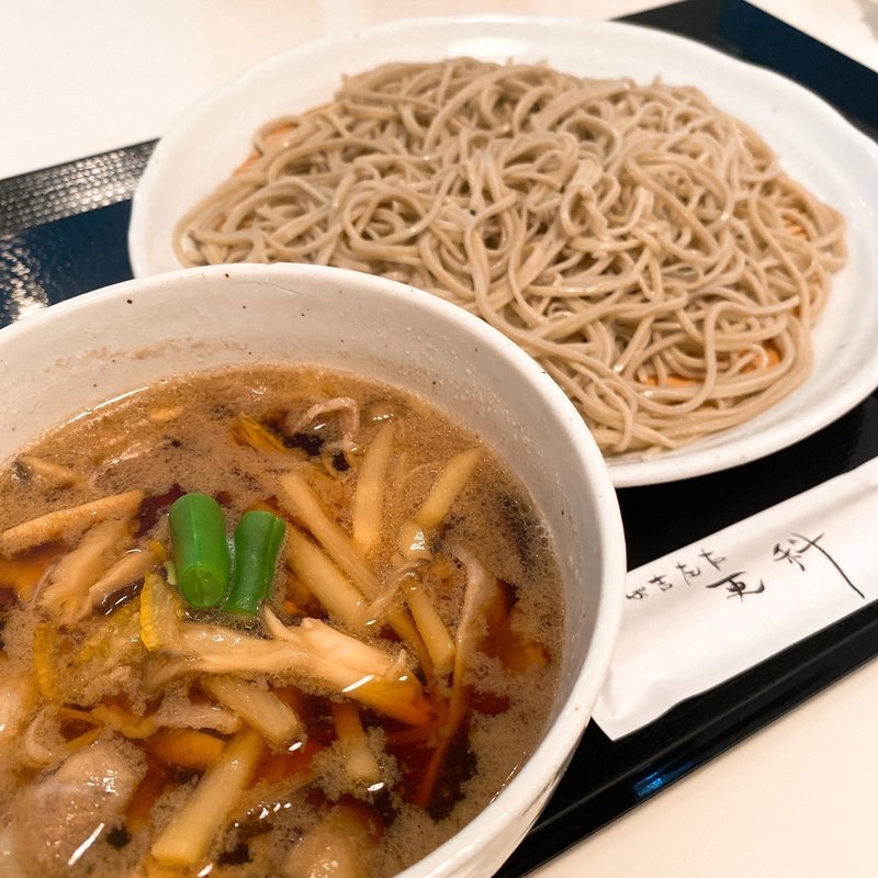 いも豚の豚汁せいろ(そば吉左右 更科)