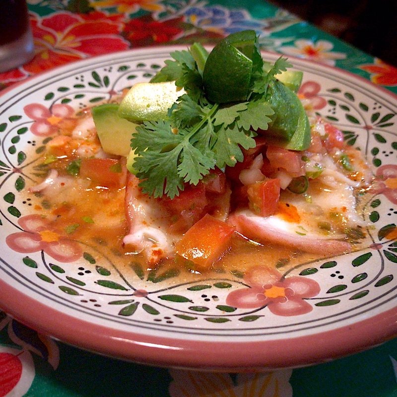 タコのセヴィーチェ(Mexican Comedor gurico)