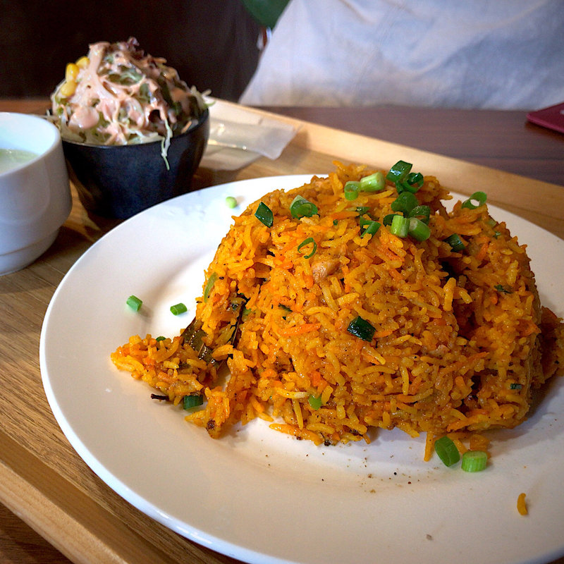 ビリヤニセット チキン(空とぶぞう)
