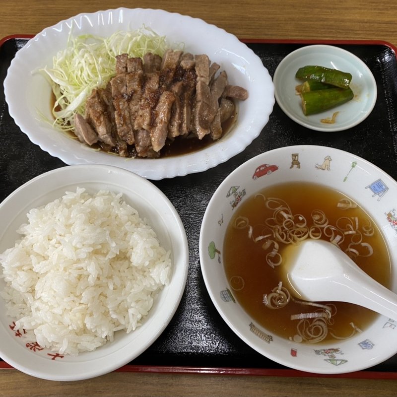 焼肉定食(しょうが)(大栄軒 )