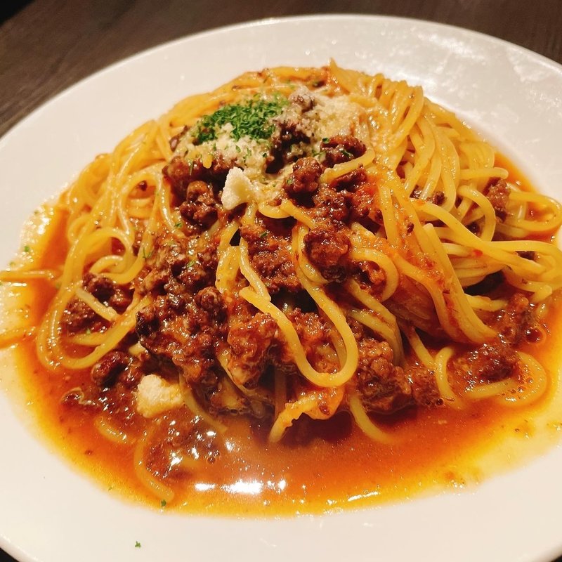 黒毛和牛のミートソース(洋麺バルPastaBA )