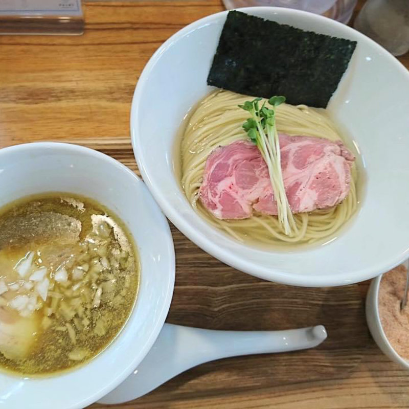 煮干しと鶏油のつけ麺(ユナイテッド ヌードル アメノオト)