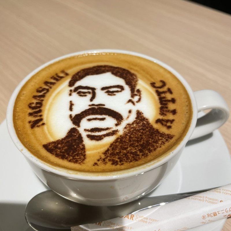 カフェラテ(ATTIC COFFEE 眼鏡橋店)