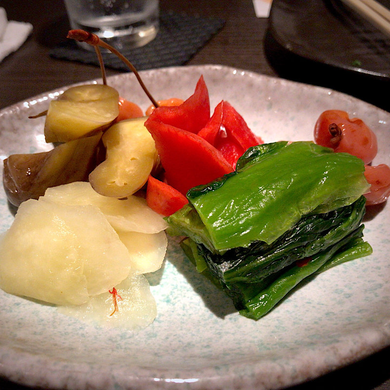 山形の漬物盛合せ(東北の郷土料理 笑美酔 ～えびす～ 国分町店)