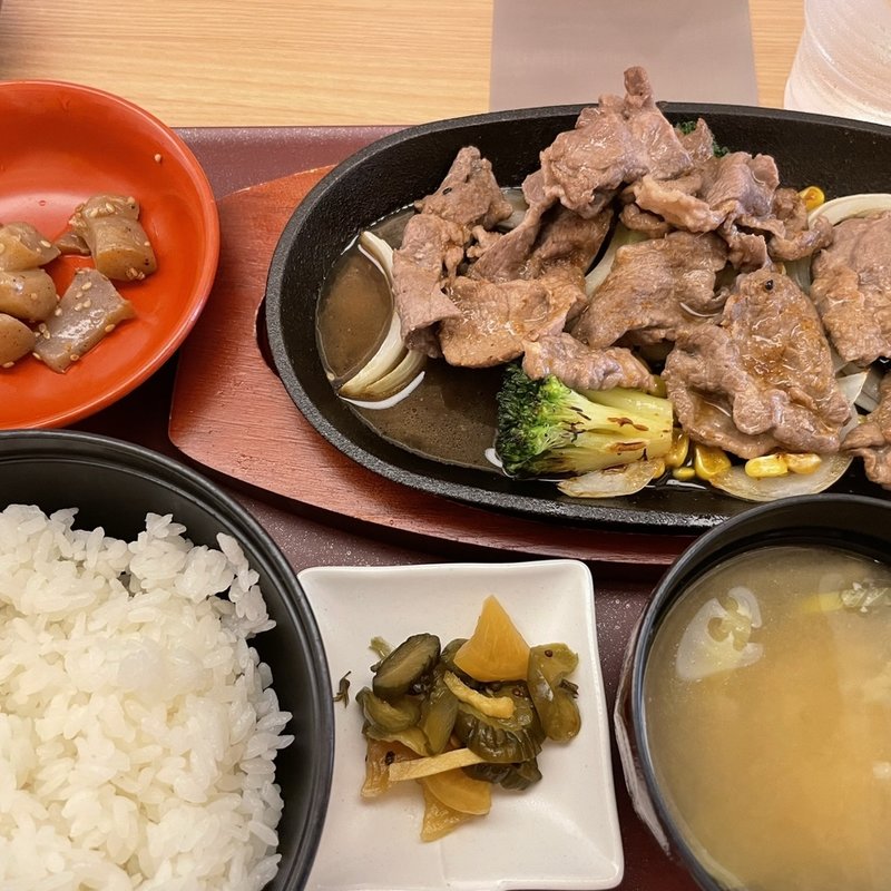 ジンギスカン定食(楽蔵 郡山駅前店 （ラクゾウ）)