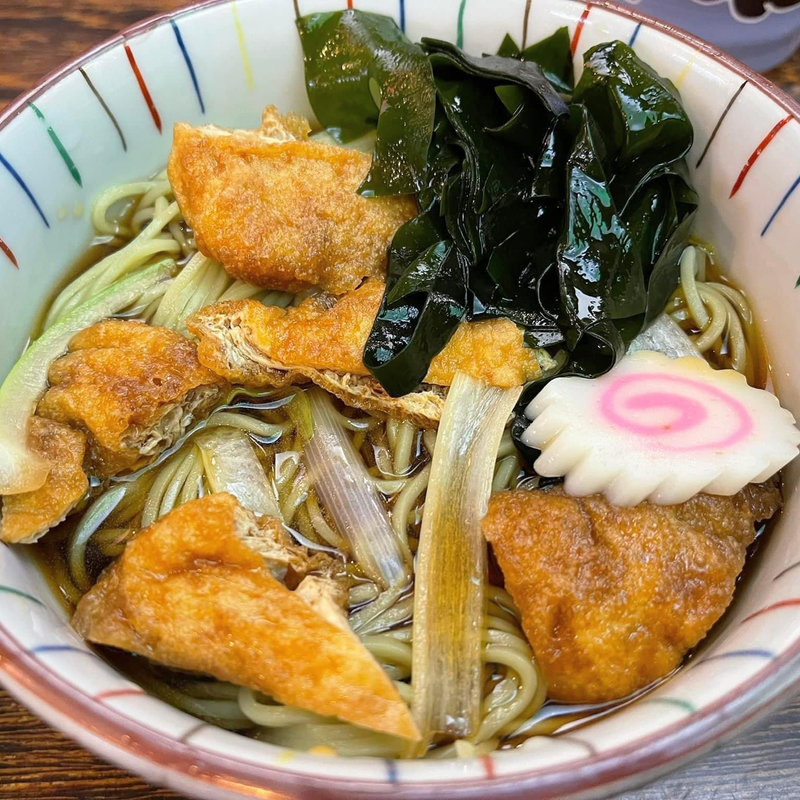 冷やしきつねそば(小岩やぶそば （こいわやぶそば）)