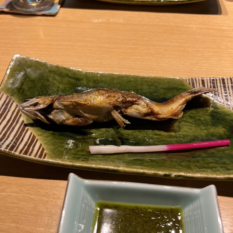 鮎の油焼き(みこころや )