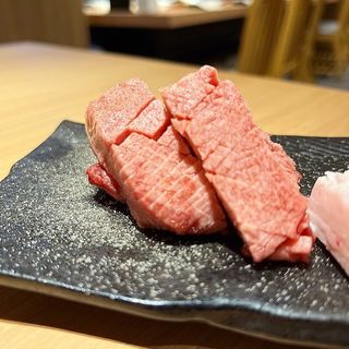 厚切りタン(板前焼肉一笑　四条木屋町)