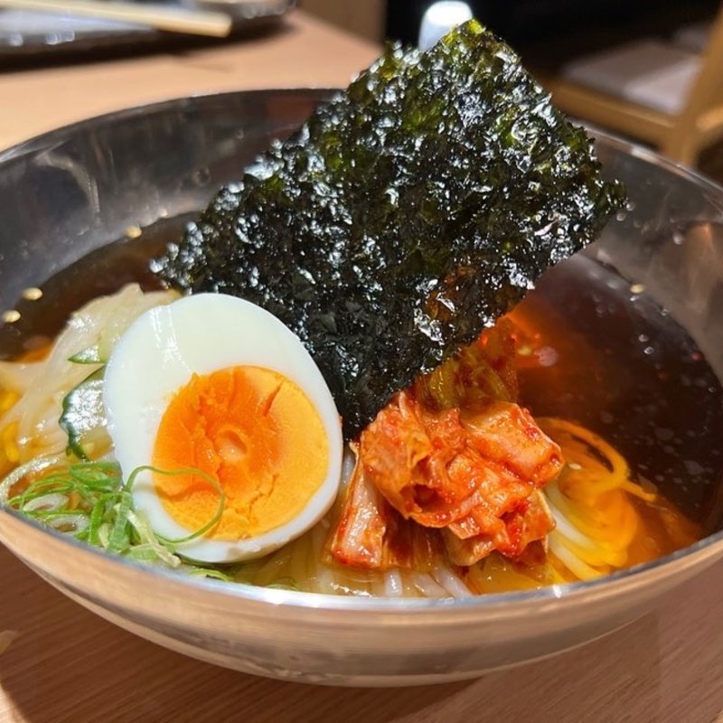 冷麺(板前焼肉一笑　四条木屋町)