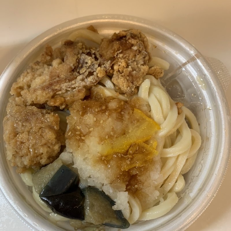 鬼おろし鶏からぶっかけ(丸亀製麺 羽田空港第2ビル店 )