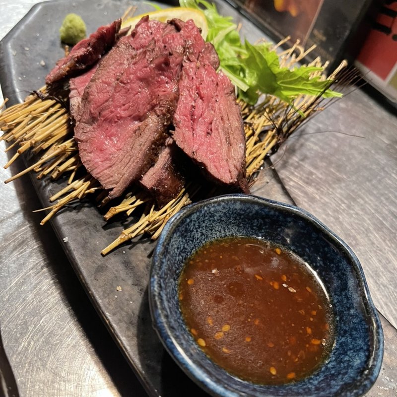 ハラミステーキ(ほっこり串焼酒場 あし跡)