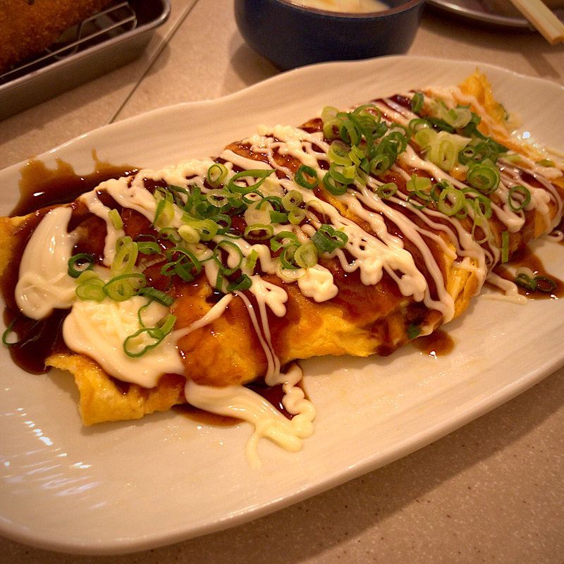 葱まみれチー平焼き(串カツ田中 tekuteながまち店)