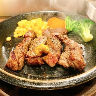 ワイルドステーキ(100g)セット(いきなりステーキ 蒲田店)