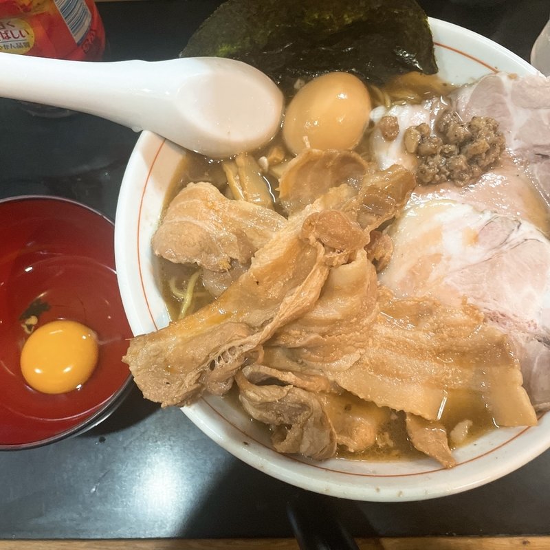 オマール海老不純ワタリガニ35キロスペシャル、大盛り、つけたま(一条流がんこ総本家分家荒木町)