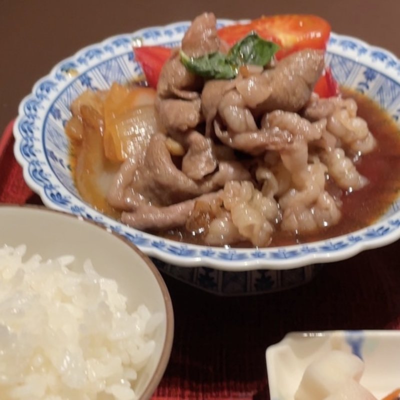 トマトすき焼き(婆娑羅 )