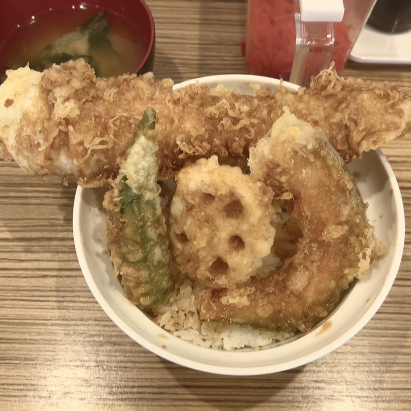 穴子天丼(四八天丼 味彩屋)