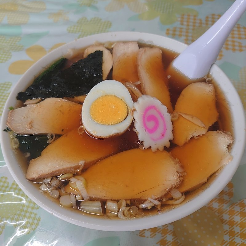 ワンタンメン＋チャーシュー(たまや )