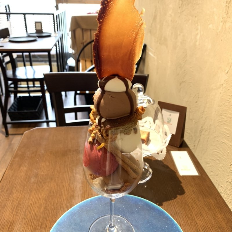 ショコラパフェ(ジェラート専門店 ＳＵＧＩＴＯＲＡ)