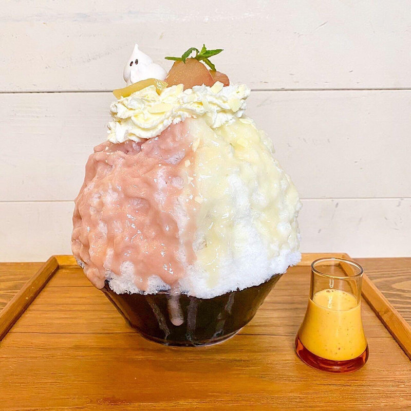 ラフランス氷(氷おばけ)