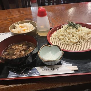 日替わり定食肉付け中華麺(味楽)