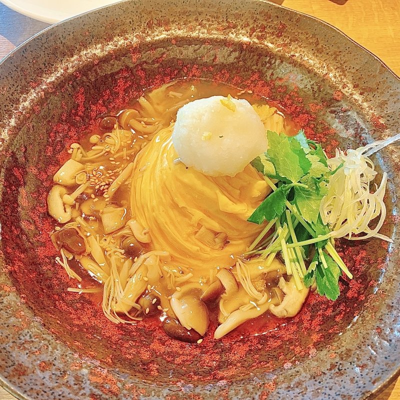 柚子おろしきのこあんかけオムライス(3 Little Eggs 町田東急ツインズ店)