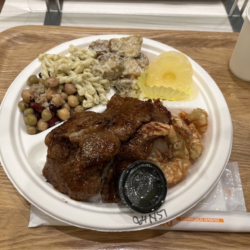 サーフ＆ターフ(骨無しカルビ)(ヤミーバーベキュー パルコ店 )