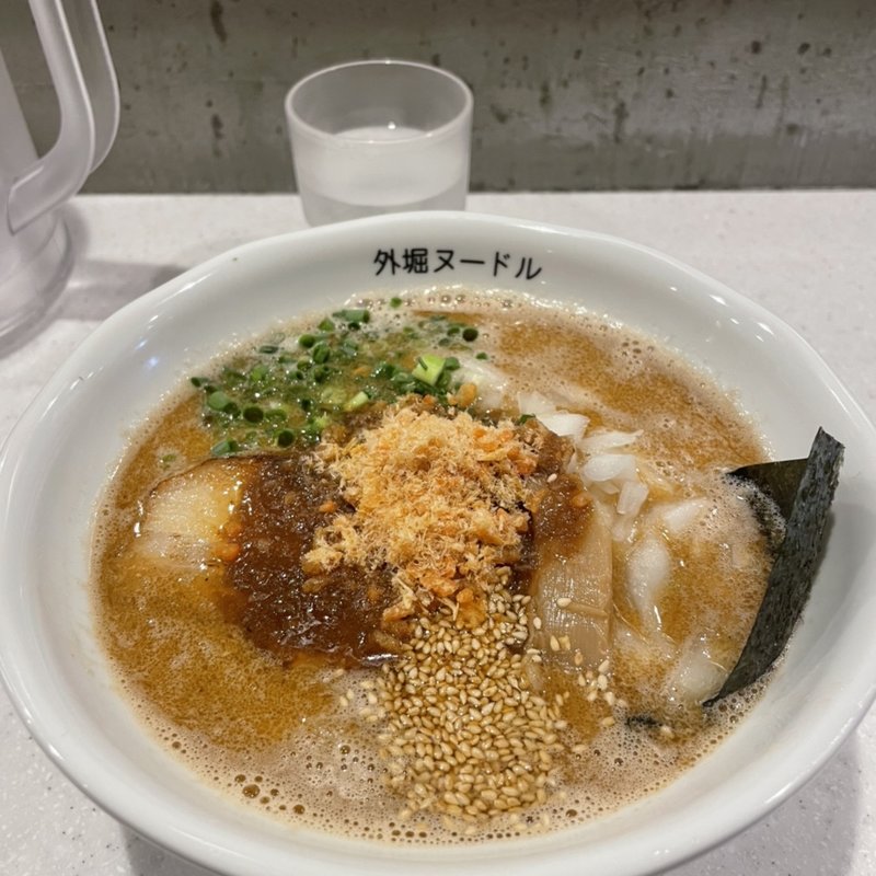 海老味噌らーめん(外堀ヌードル)