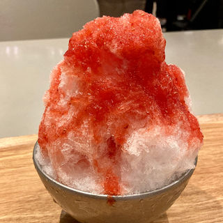 いちごかき氷(バランス食堂＆カフェ アスショク)