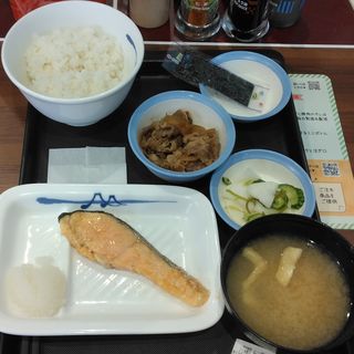 焼鮭朝定食(松屋 鹿島田店)