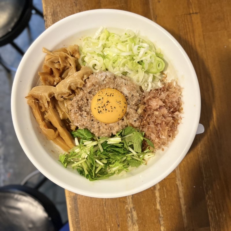 てんぎゃんまぜそば(天狗庵)