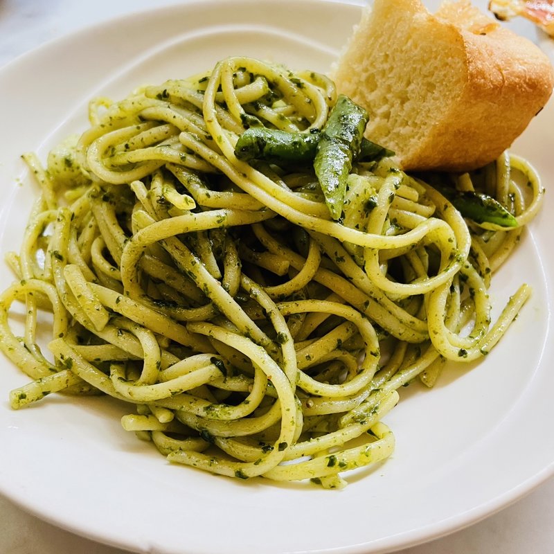 リングイネのジェノベーゼ(chiocciol@pizzeria)