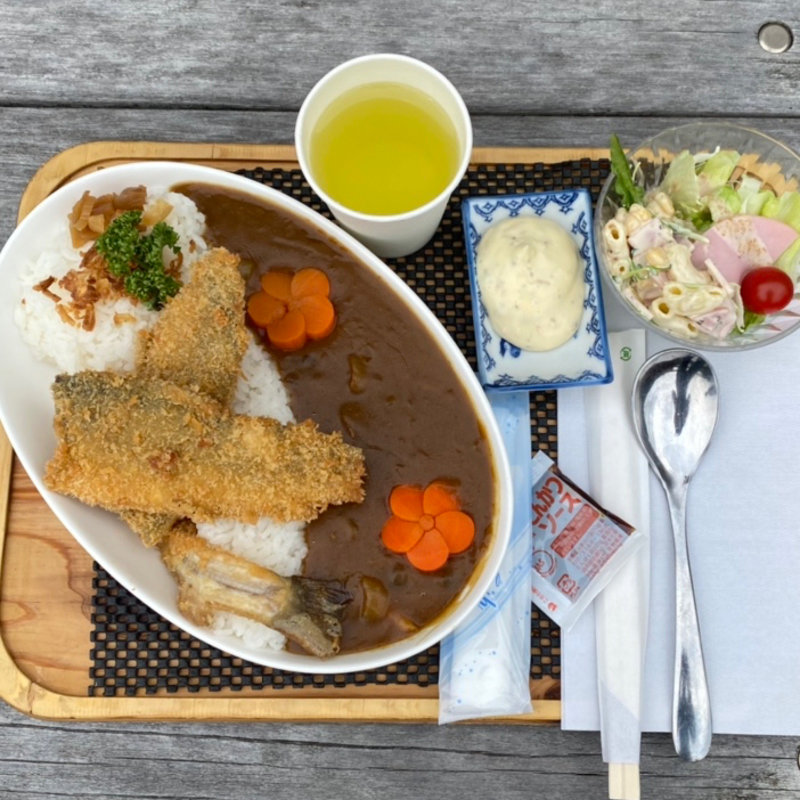 永源寺ダムカレー(ふる里 まなびや)