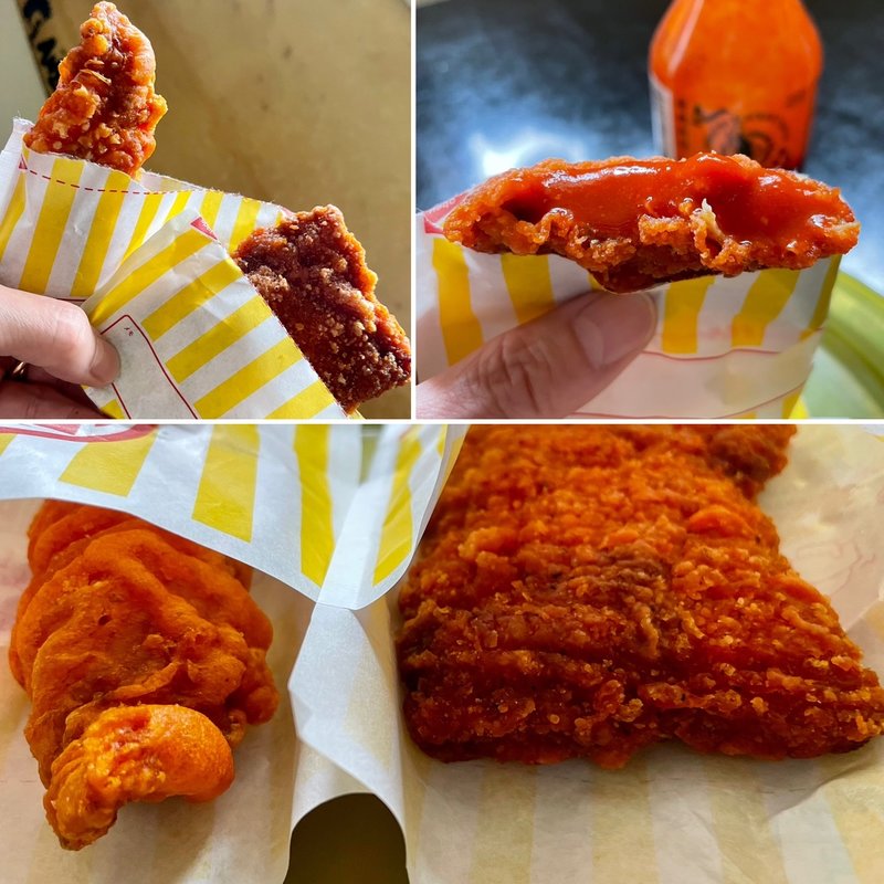 ハバネロホットチキン対決(ファミチキVSクリスピーチキン)(ファミリーマート 東墨田二丁目店)