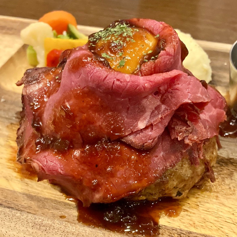 ローストビーフハンバーグ(NICK STOCK)