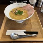 チャーシュー鶏白湯そば(つけそば maren)