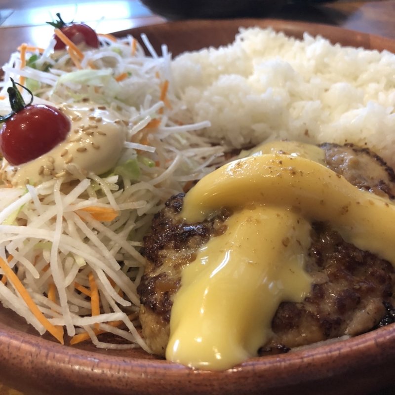 ディッシュランチ チーズ(びっくりドンキー 上野芝店)