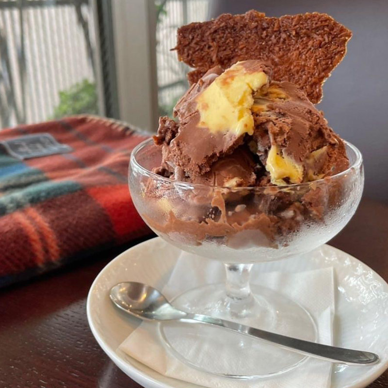 ホールフルーツカカオジェラート(GARCON CAFE （ギャルソンカフェ）)