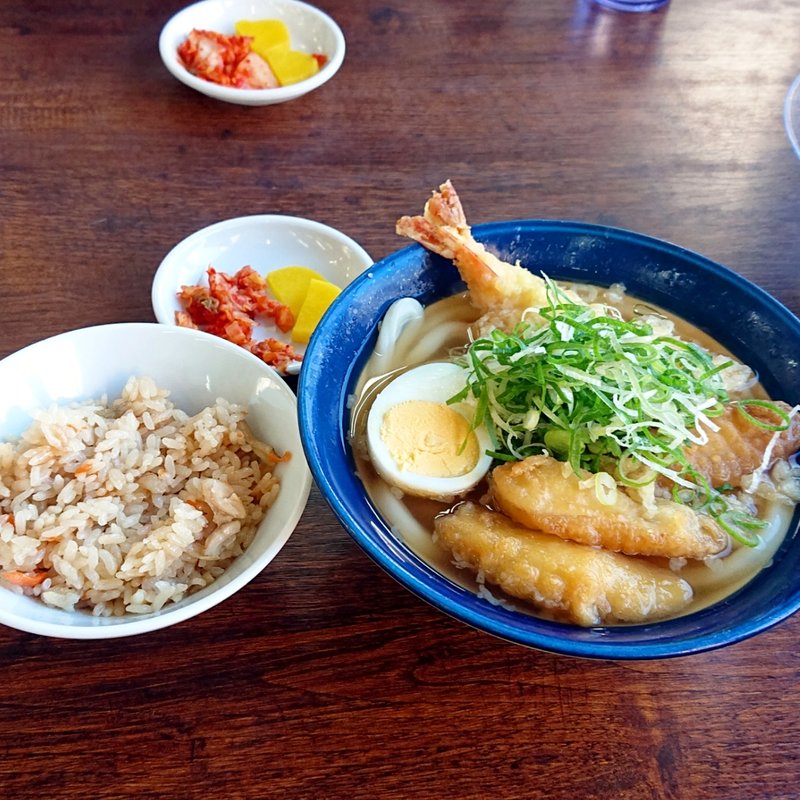 お子様うどん(牧のうどん 片江店)