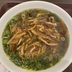 豚細切りあんかけラーメン(中華食堂)
