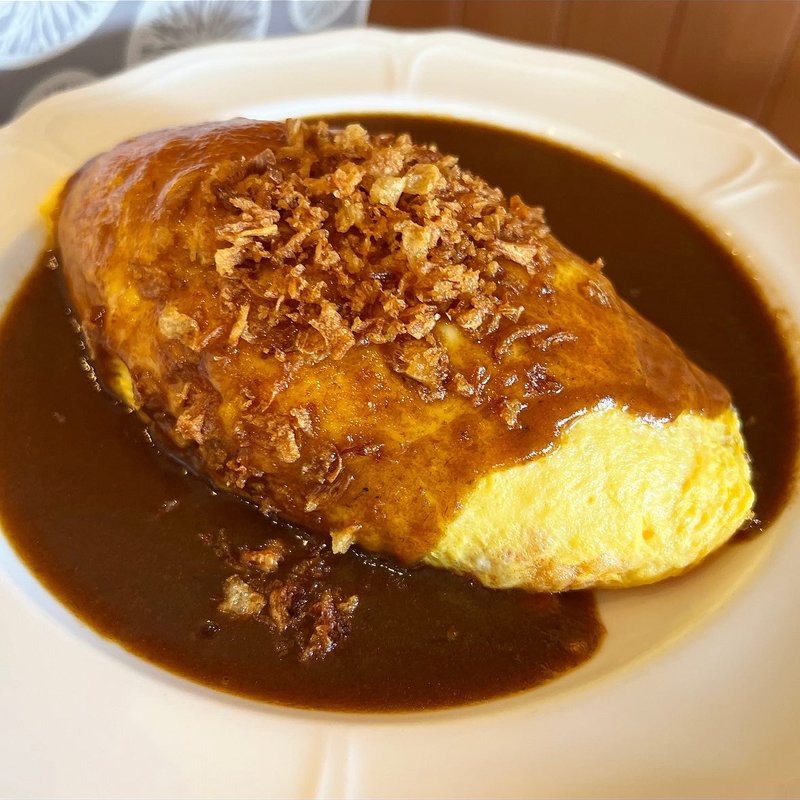 デミオムライス(北山 洋食カフェ 和蘭芹 （パセリ）)