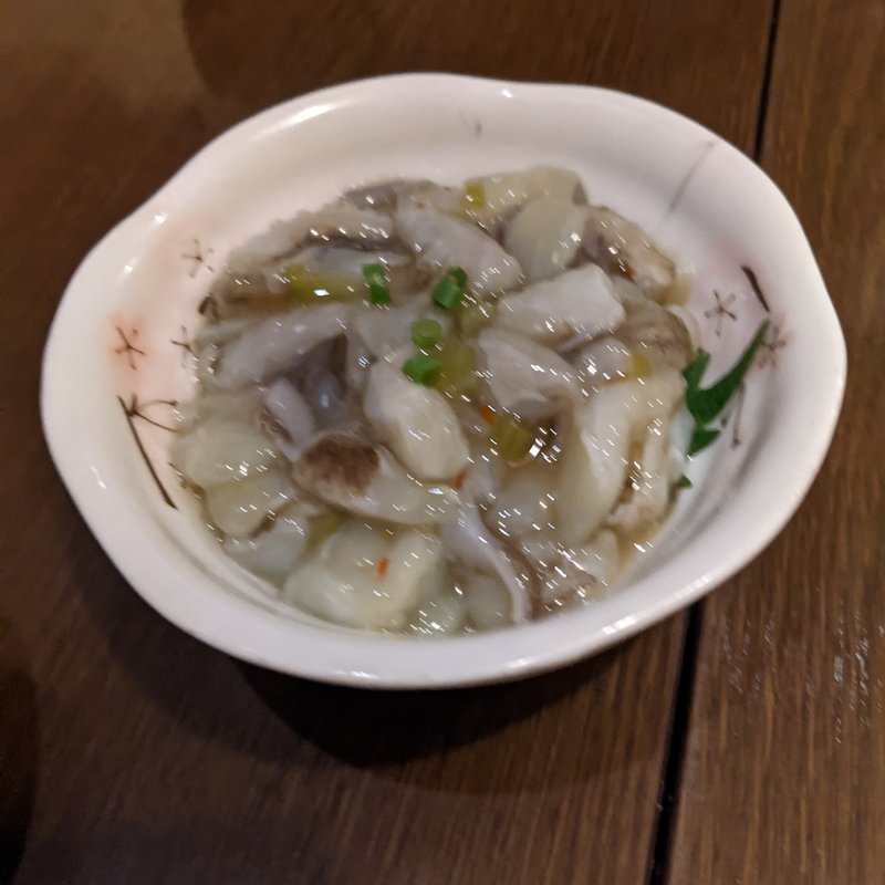 たこわさび(個室居酒屋 座楽 神保町店)