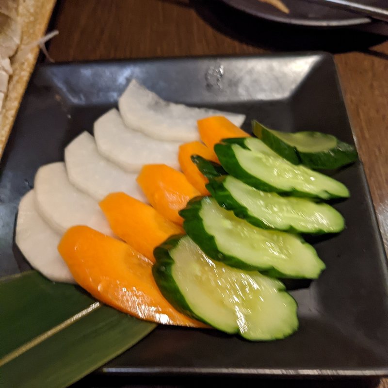 お新香盛り合わせ(個室居酒屋 座楽 神保町店)