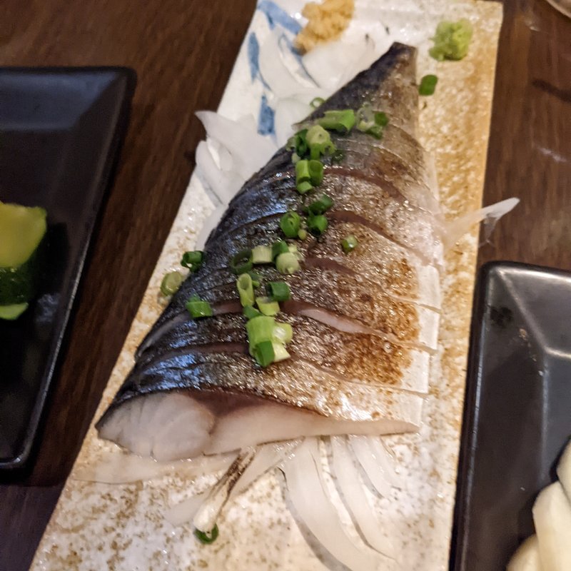 しめ鯖(個室居酒屋 座楽 神保町店)